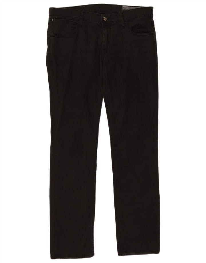 Jeans dritti da uomo Meltin' Pot W36 L32 cotone nero