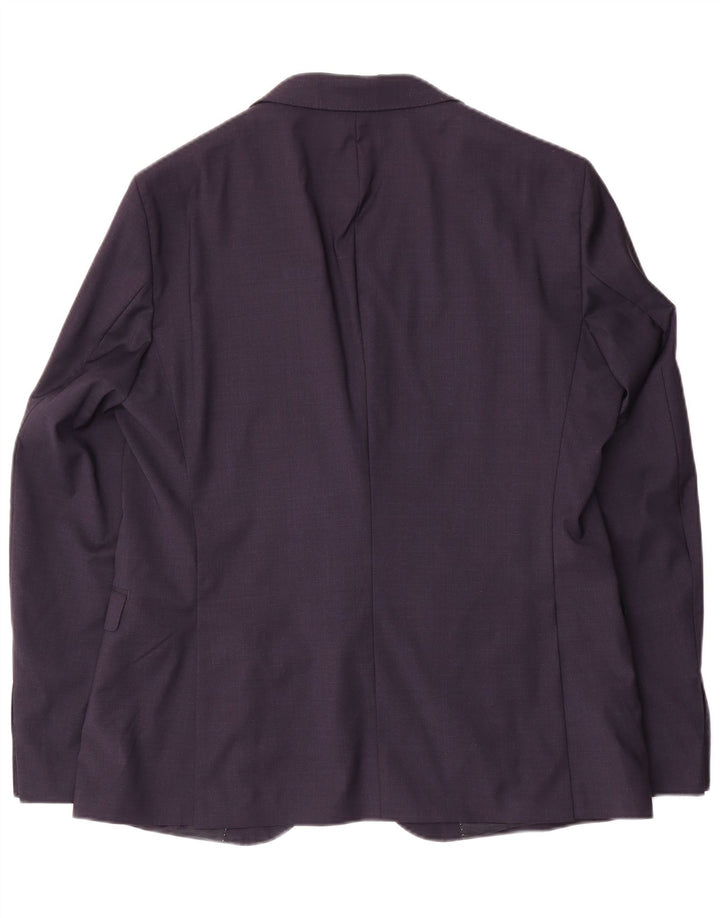 Giacca blazer da uomo a 2 bottoni Baldessarini IT 52 XL blu navy