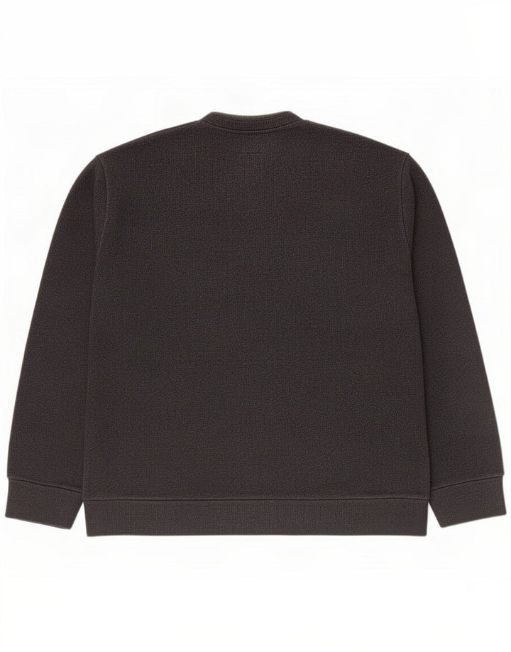 Levi's Uomo Felpa Maglione Grande Nero Cotone