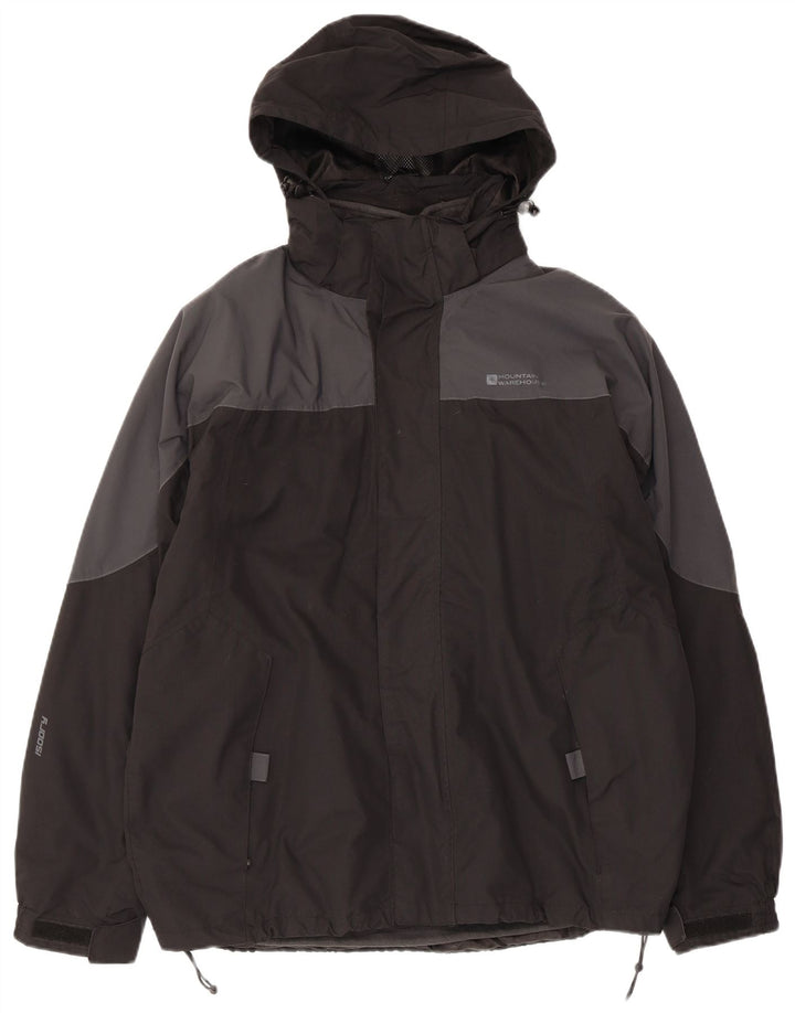 Giacca a vento da uomo Mountain Warehouse UK 36 Small Black Colourblock
