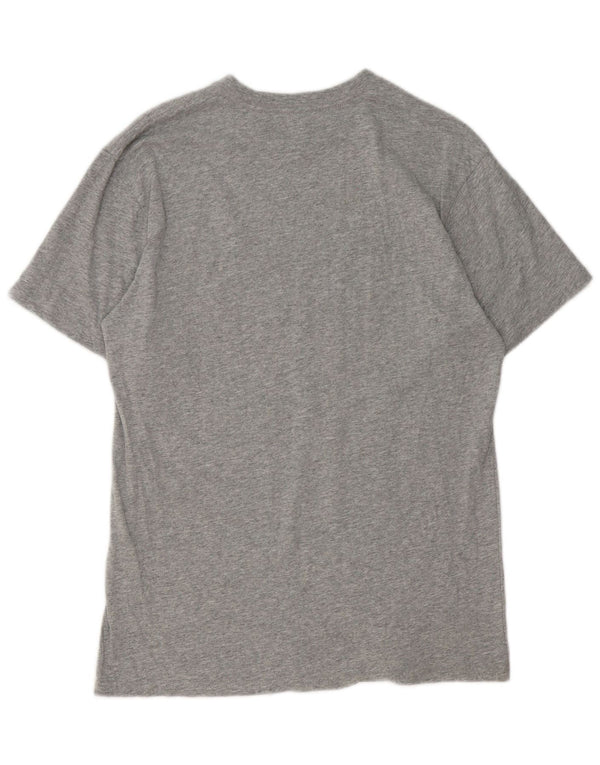 T-shirt grafica da uomo Vans Top in cotone grigio medio