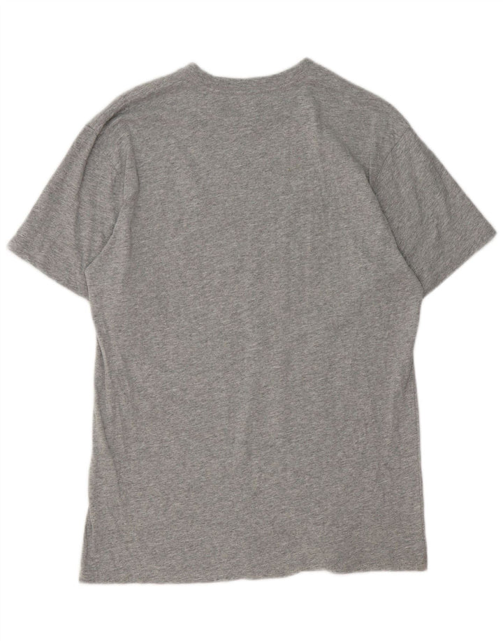 T-shirt grafica da uomo Vans Top in cotone grigio medio