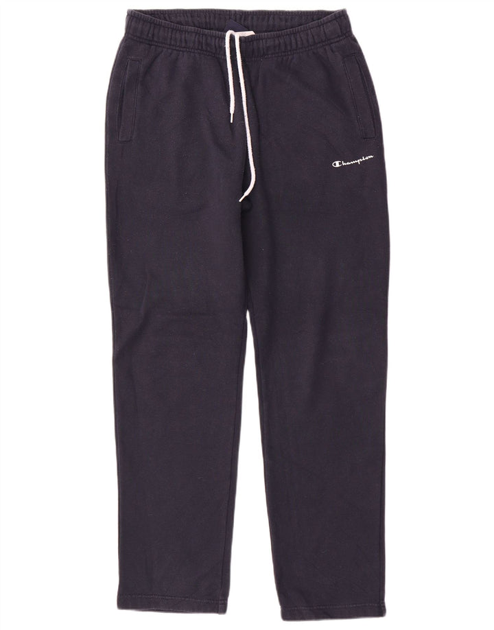 Pantaloni da tuta da uomo Champion in cotone medio blu navy
