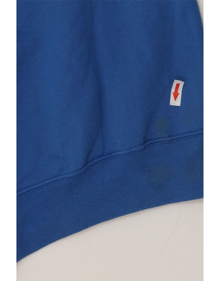 Felpa da uomo Champion in cotone blu medio