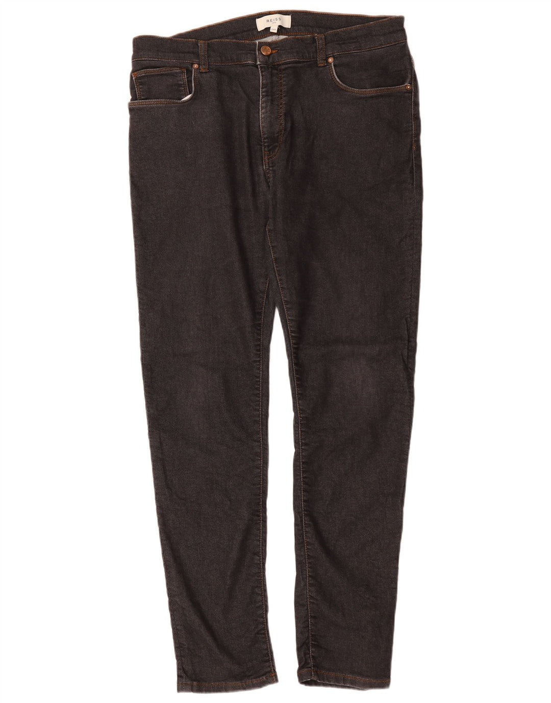 Jeans slim da donna Reiss W34 L30 cotone nero