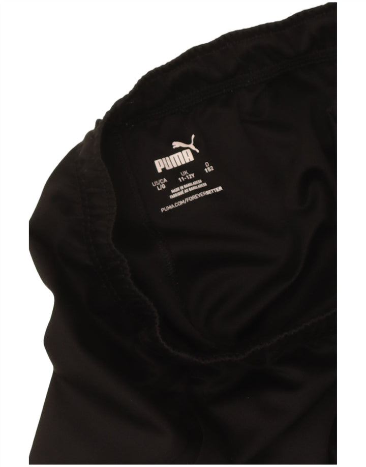Pantaloni della tuta da ragazzo Puma 11-12 anni neri
