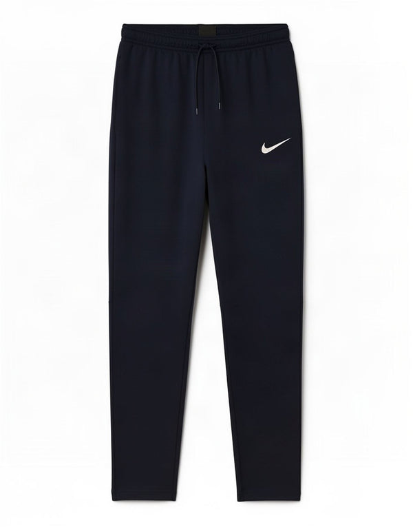 Pantaloni da tuta Nike Dri Fit da uomo, poliestere medio blu navy
