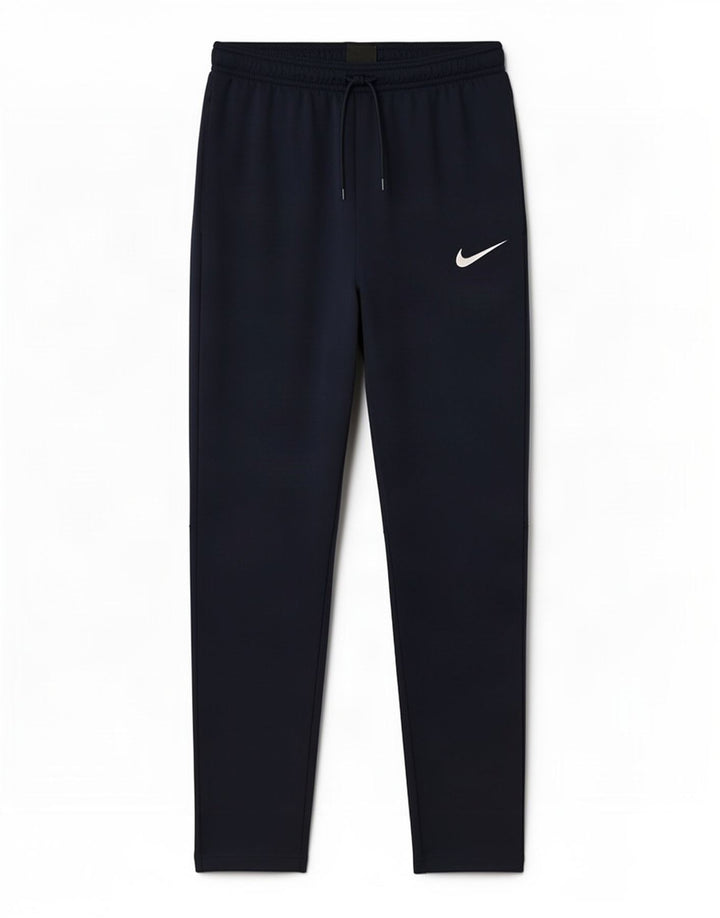 Pantaloni da tuta Nike Dri Fit da uomo, poliestere medio blu navy