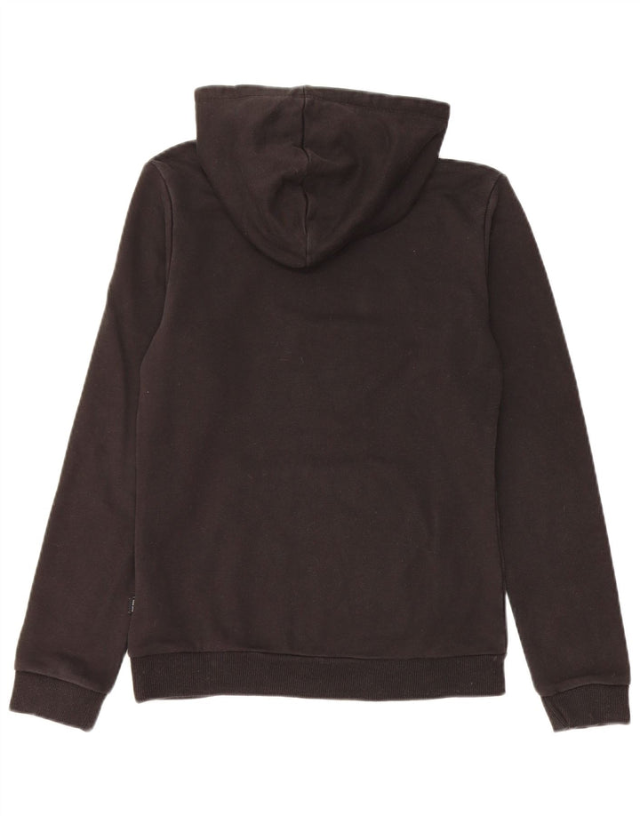 Felpa con cappuccio grafica PUMA per ragazze 13-14 anni in cotone nero