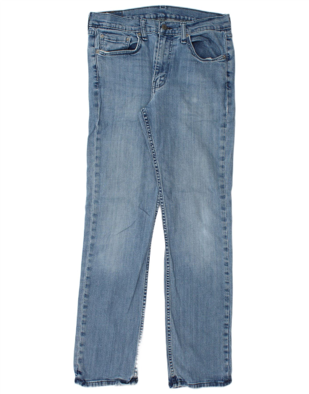 Levi's Uomo 511 Slim Jeans W32 L32 Cotone Blu