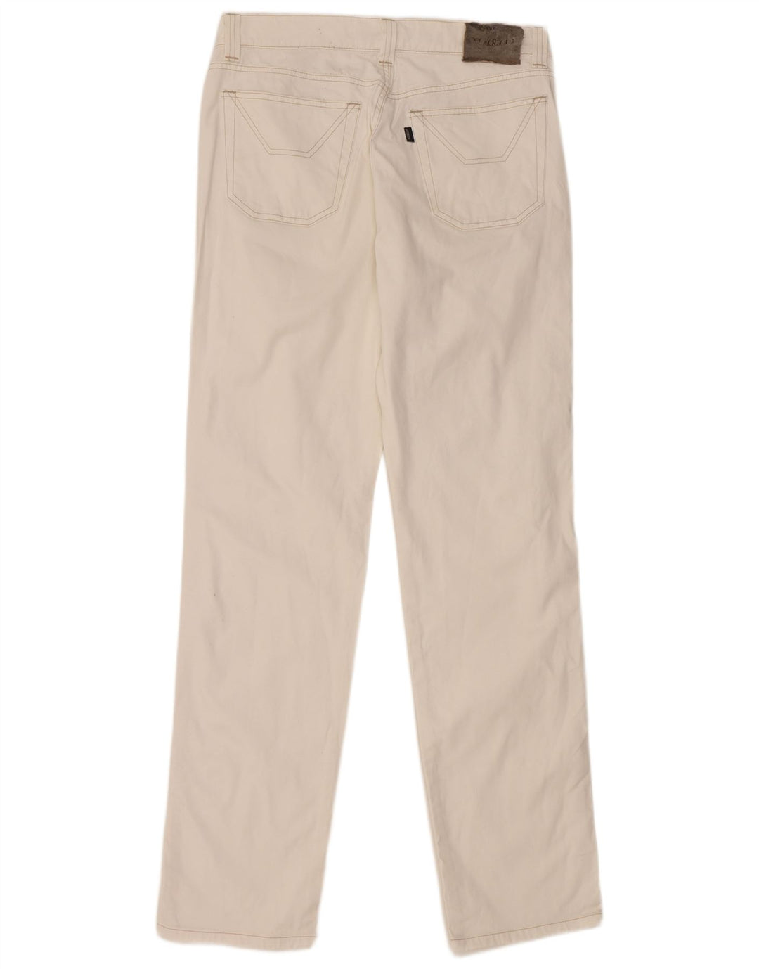 Jeans dritti da uomo Jeckerson W34 L34 cotone bianco