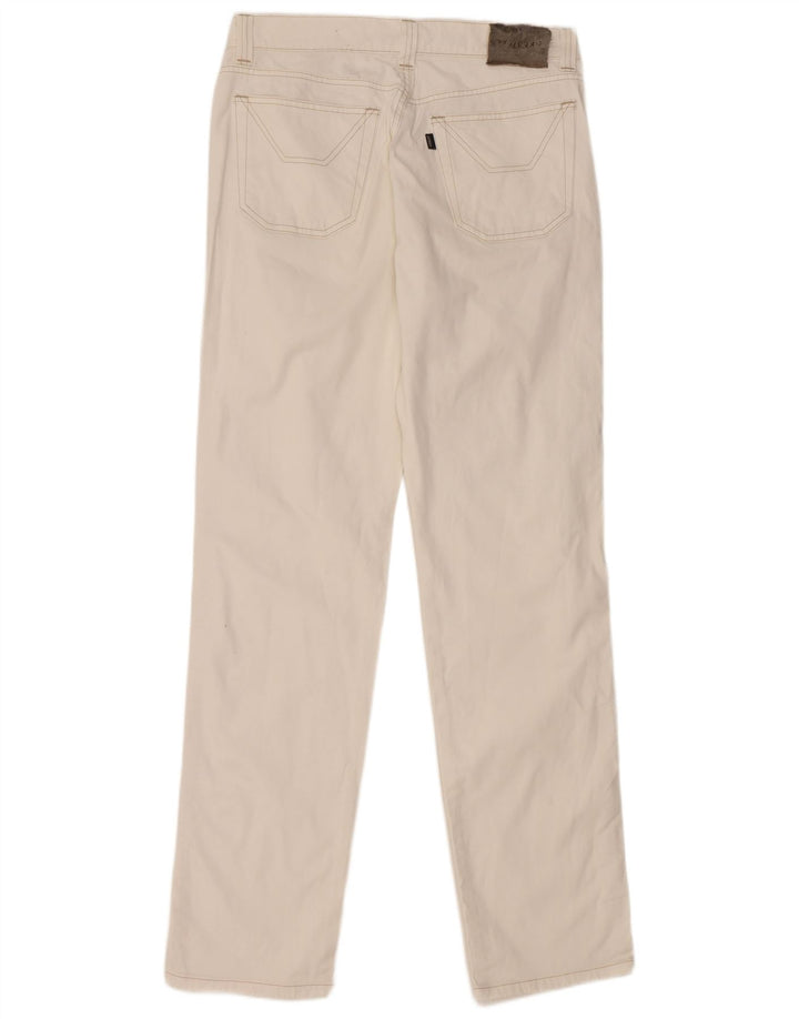 Jeans dritti da uomo Jeckerson W34 L34 cotone bianco