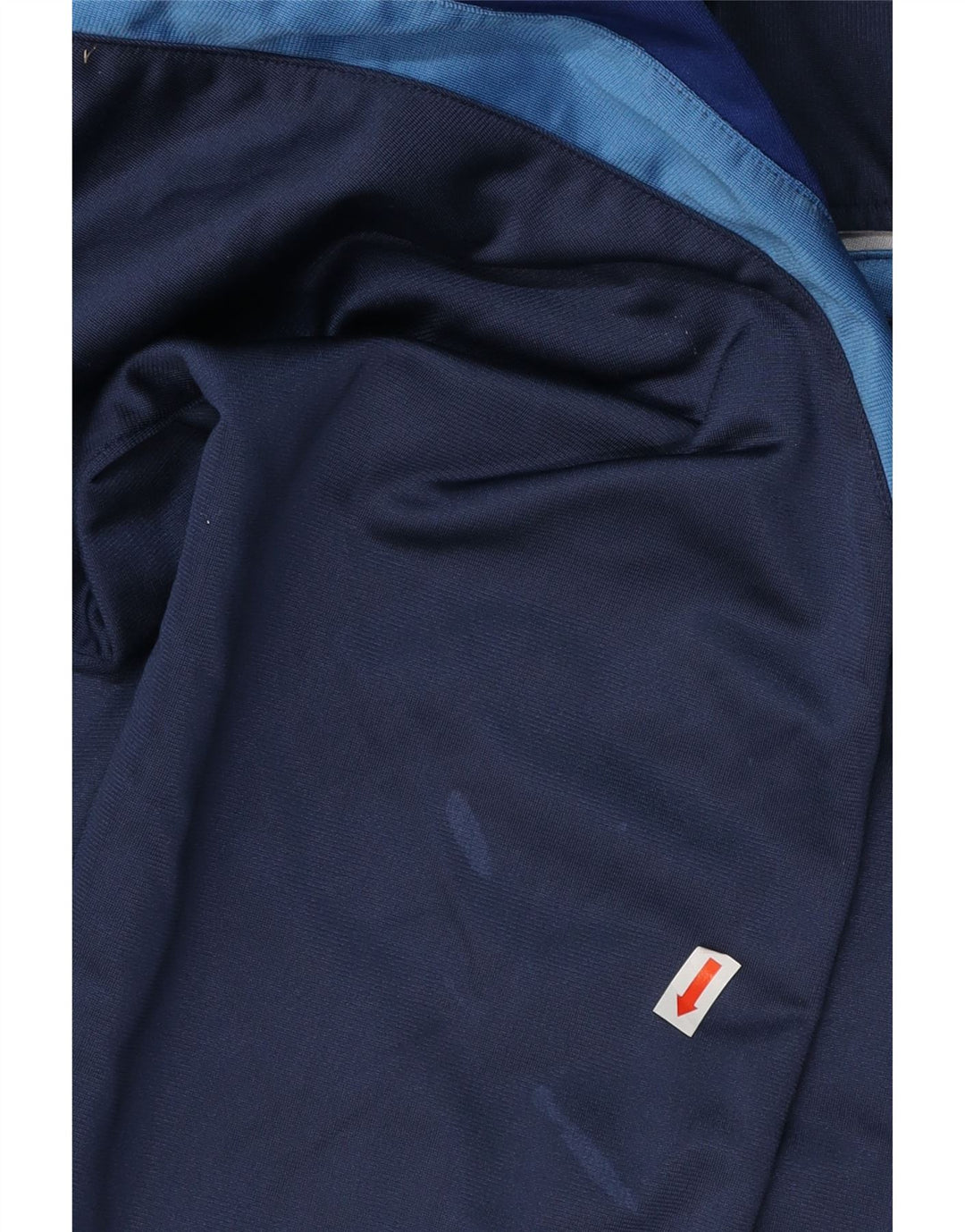 SERGIO TACCHINI Giacca da tuta da uomo color block medio blu navy