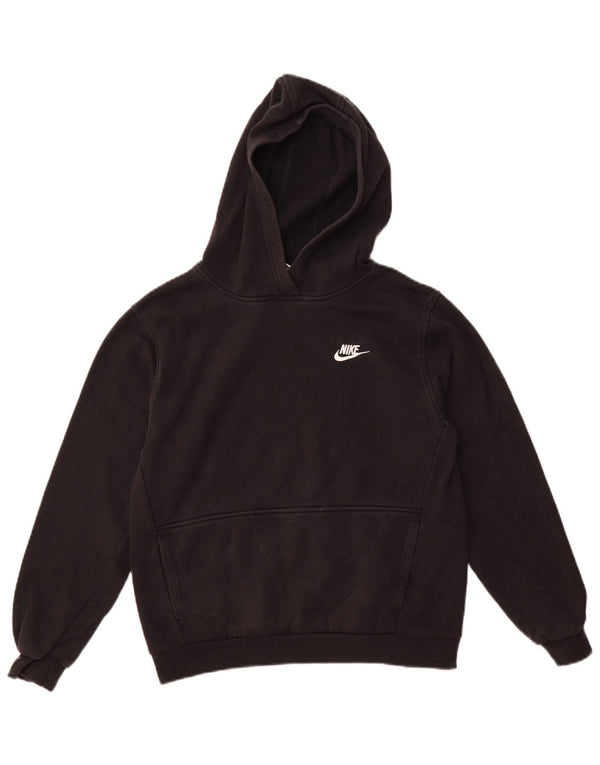 Felpa con cappuccio da ragazzo Nike 13-14 anni XL cotone nero