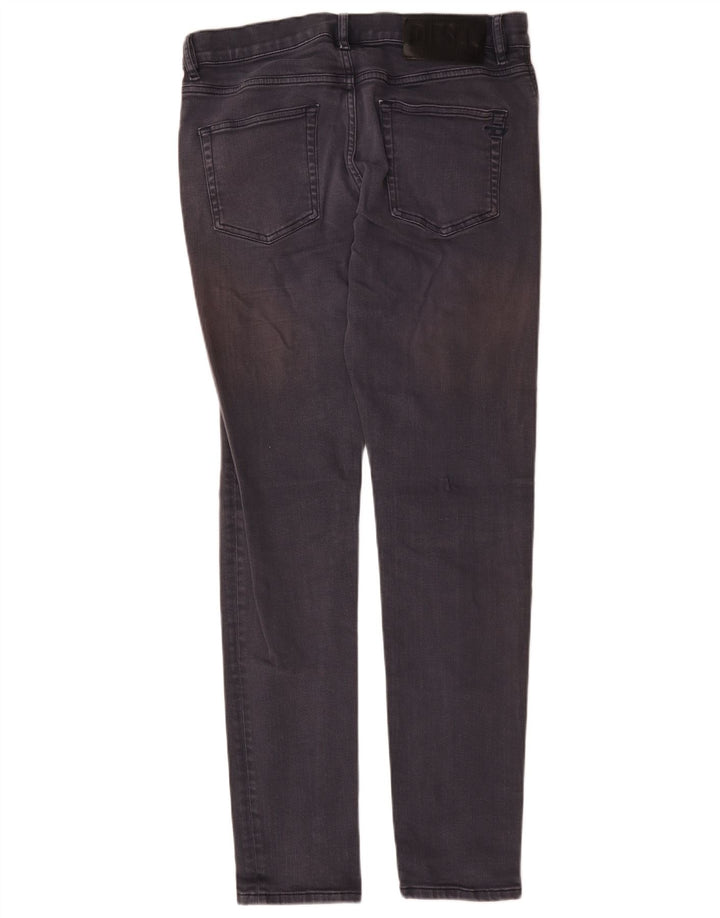 Jeans skinny da uomo Diesel W33 L32 in cotone grigio