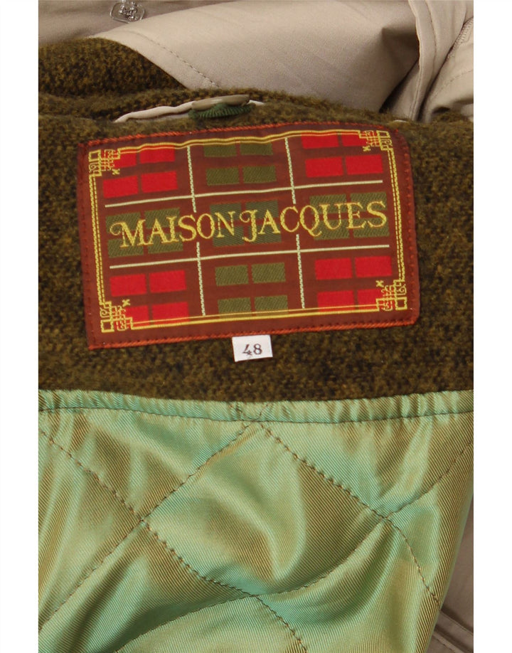 Cappotto Uomo Maison Jacques IT 48 Beige Medio