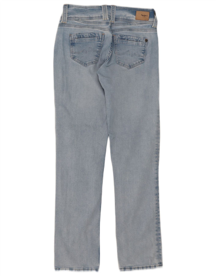 PEPE Jeans Donna Dritto W29 L32 Blu Cotone