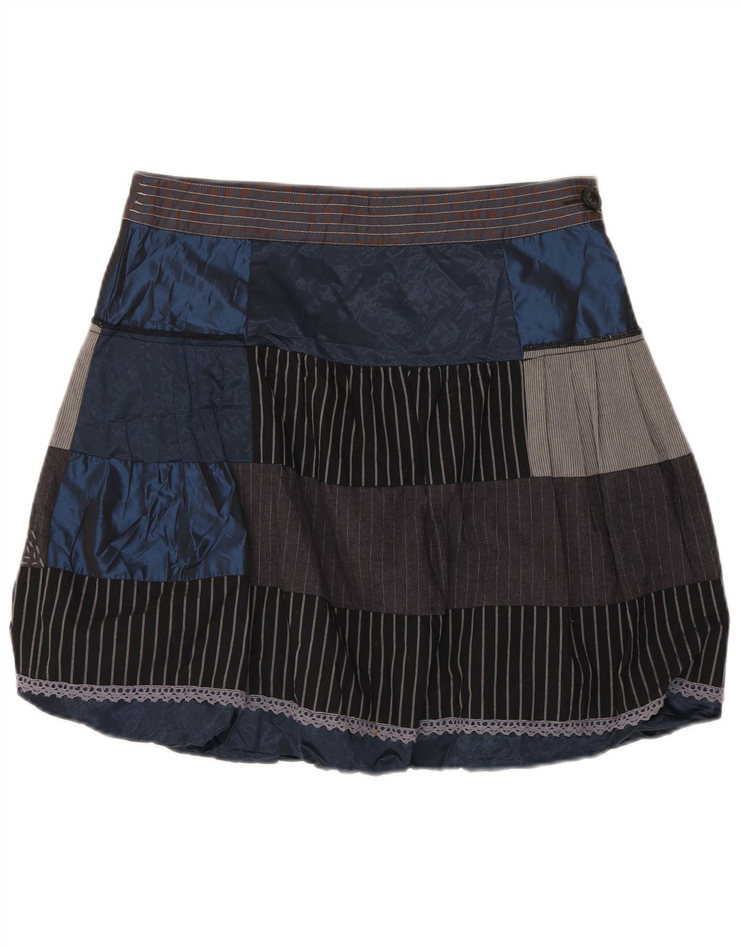 Gonna a palloncino da donna DESIGUAL EU 40 Medium W32 Patchwork multicolore