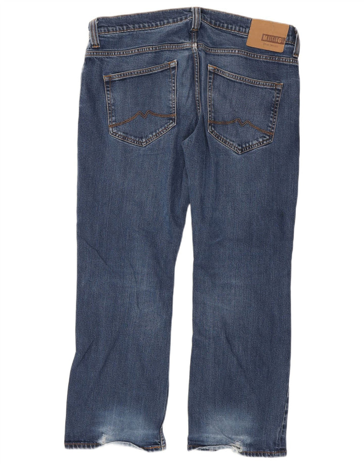 Mustang Jeans dritti da uomo W38 L29 Blu