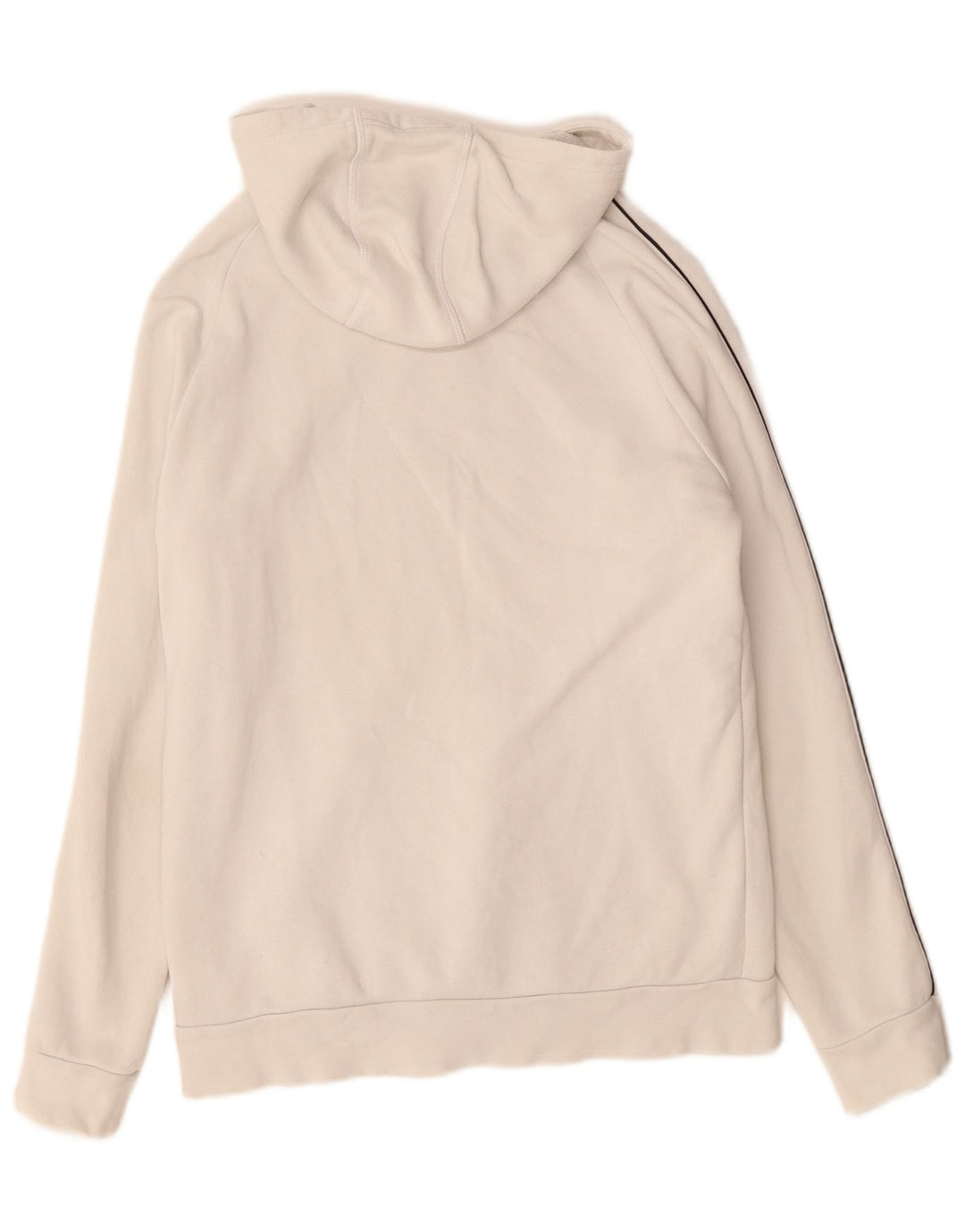 Felpa con cappuccio ADIDAS per ragazzi 15-16 anni in cotone bianco