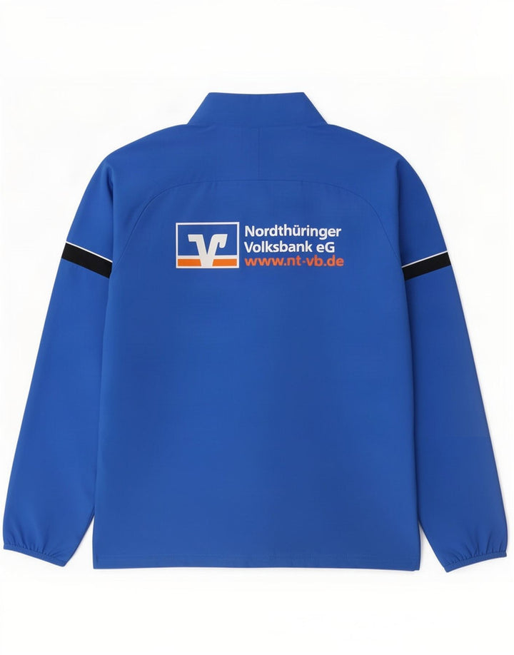Giacca da tuta grafica Nike Dri Fit da uomo, colore blu medio
