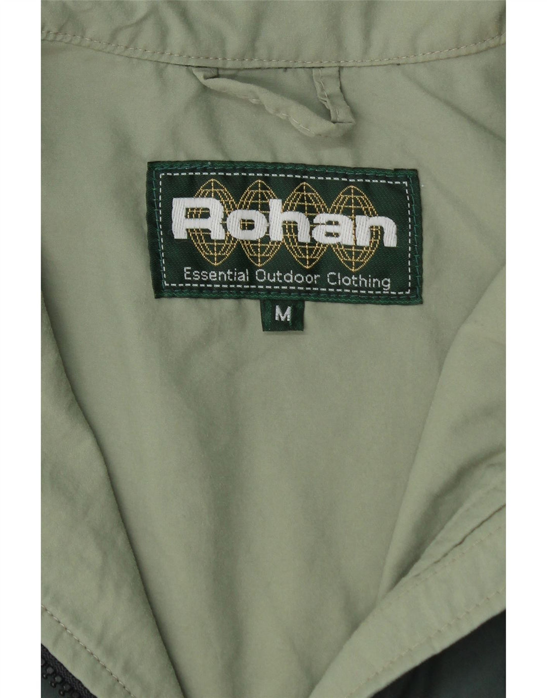 Giacca anorak da uomo Rohan UK 38 verde medio in poliammide