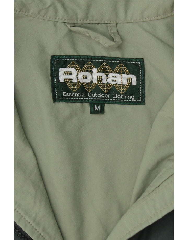 Giacca anorak da uomo Rohan UK 38 verde medio in poliammide