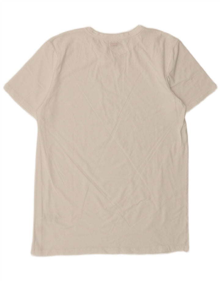 T-shirt da uomo Levi's Top Large in cotone bianco