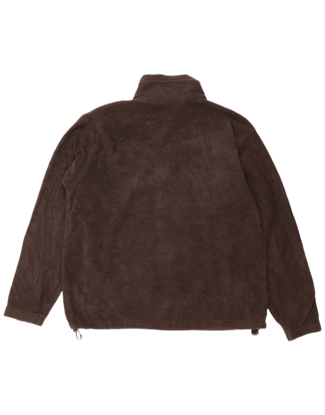 Giacca in pile da uomo Columbia UK 40 Large Marrone Poliestere