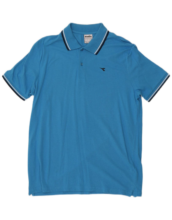 Polo Uomo DIADORA 2XL Cotone Blu