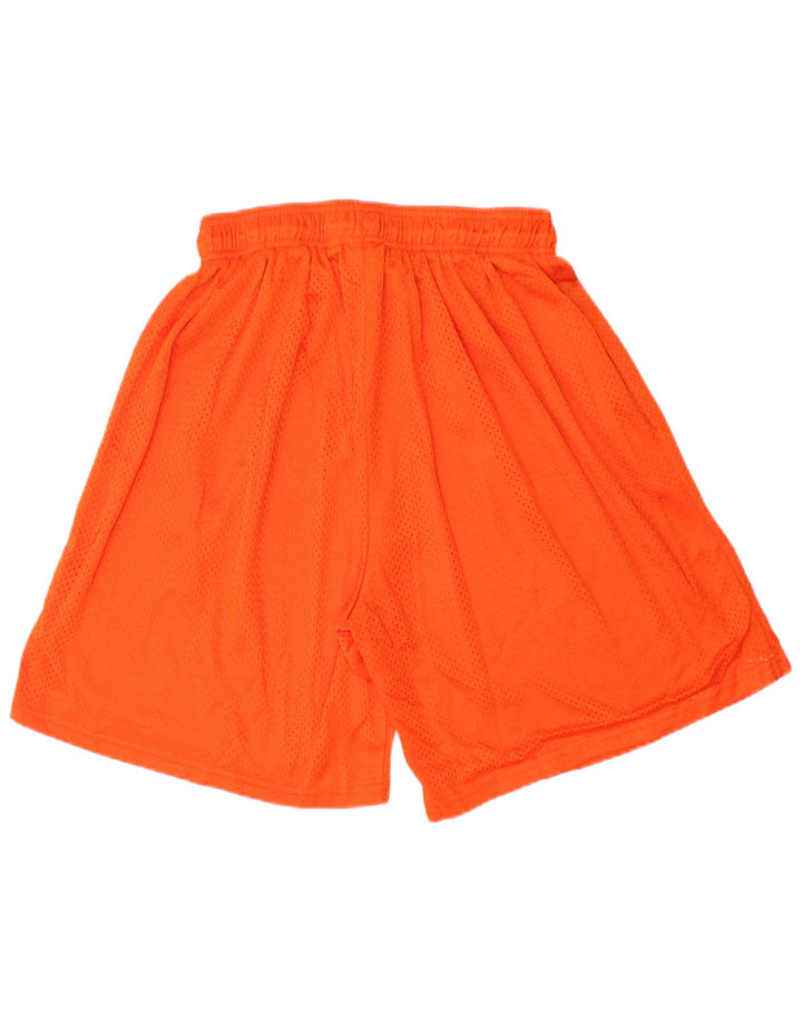 Pantaloncini sportivi da uomo RUSSELL ATHLETIC grandi in poliestere arancione