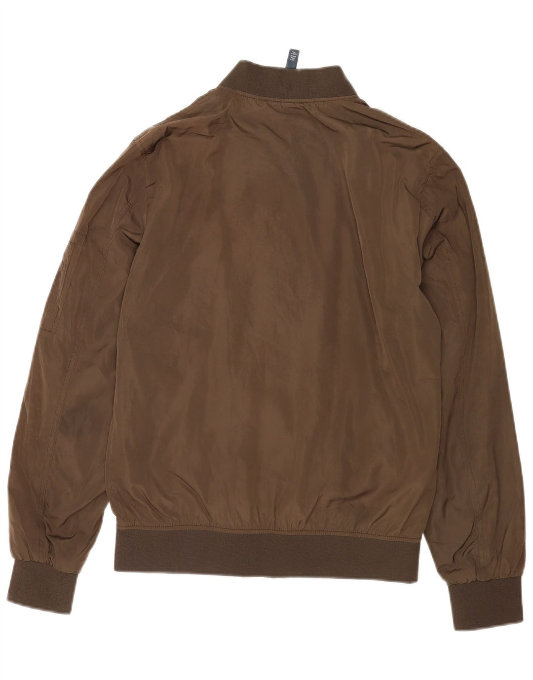 Giubbotto bomber da uomo ZARA UK 38 Poliestere marrone medio