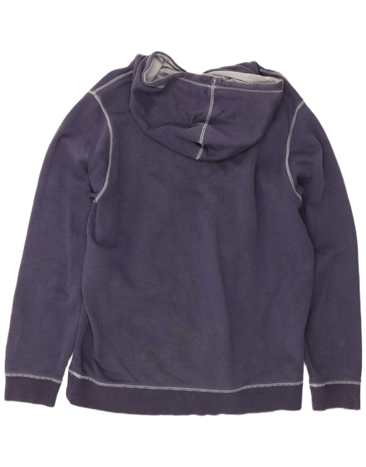 Felpa con cappuccio da uomo Under Armour grande in cotone blu navy