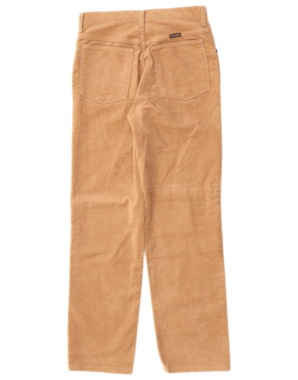 Pantaloni casual dritti da donna Wrangler W31 L30 cotone marrone
