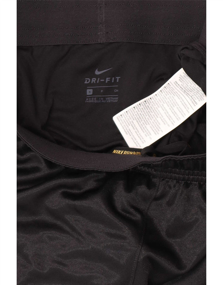 Pantaloncini sportivi Nike da donna Dri Fit UK 10 piccoli poliestere nero