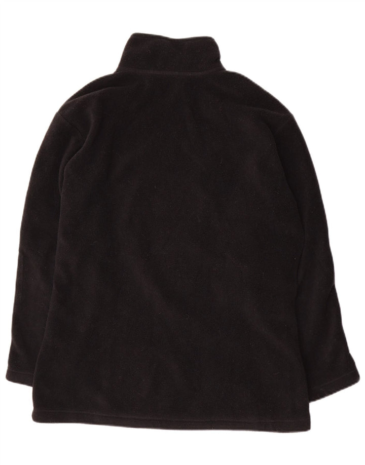 Maglione in pile da donna con collo e zip FILA IT 44 Medium Nero Poliestere