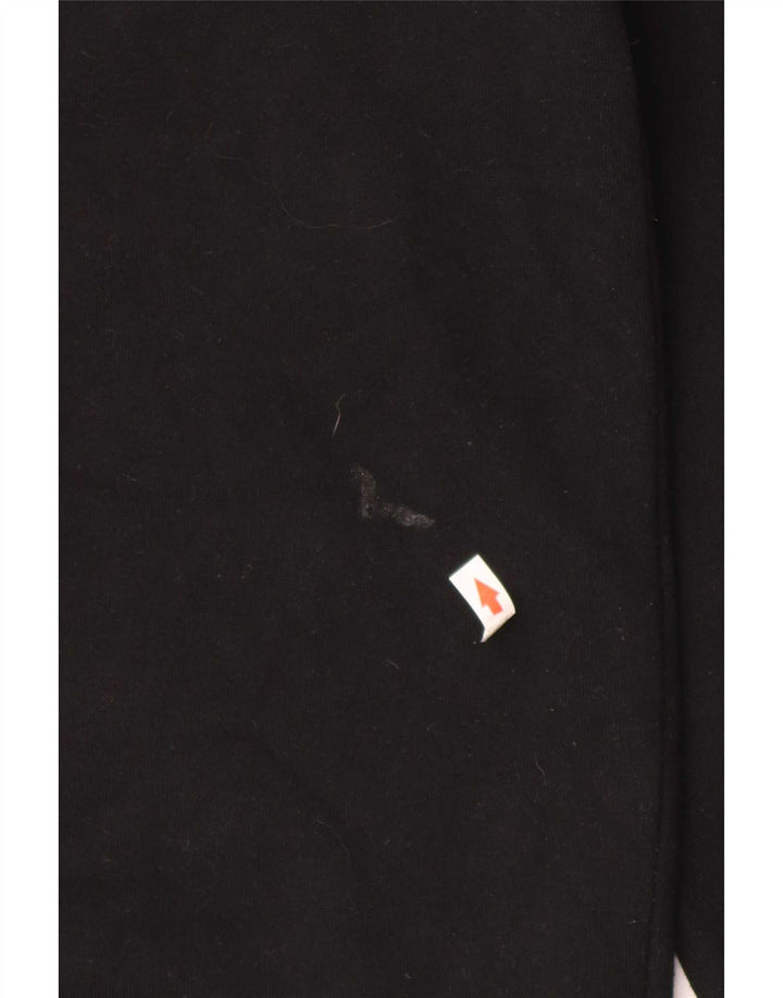 Fila Uomo Regular Fit Felpa Maglione Cotone Nero Medio
