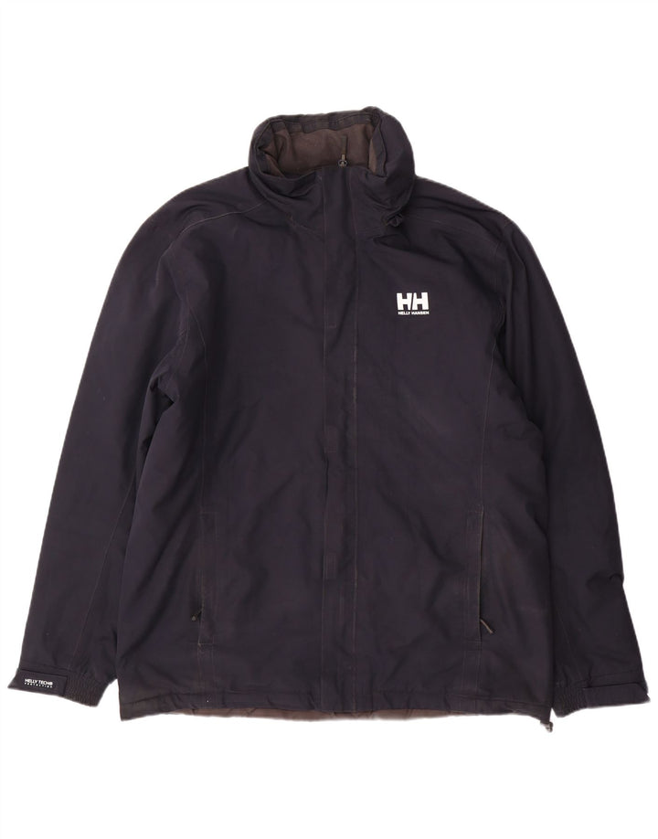 Giacca a vento da uomo Helly Hansen UK 42 XL Poliestere blu navy