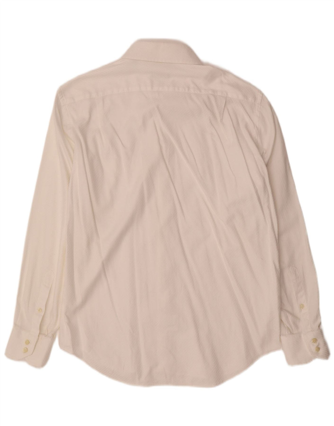 Camicia da uomo Corneliani taglia 42 16 1/2 grande cotone bianco