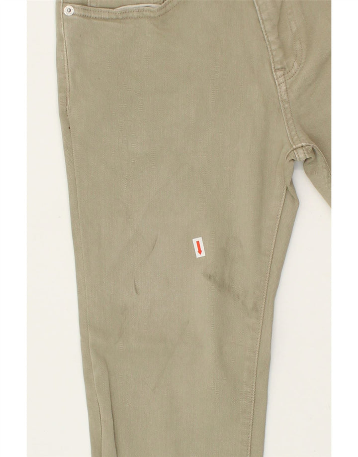 RIFLE Womens Straight Jeans W28 L28  Beige Vintage Rifle and Second-Hand Rifle from Messina Hembry 