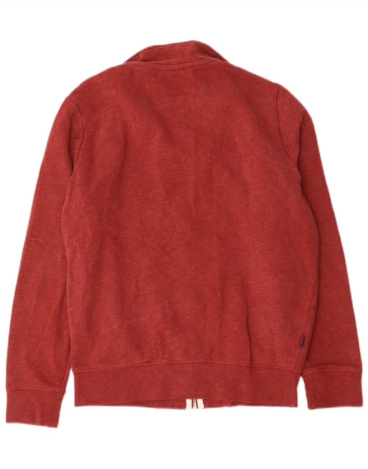 Giacca da tuta da uomo Superdry in cotone rosso medio