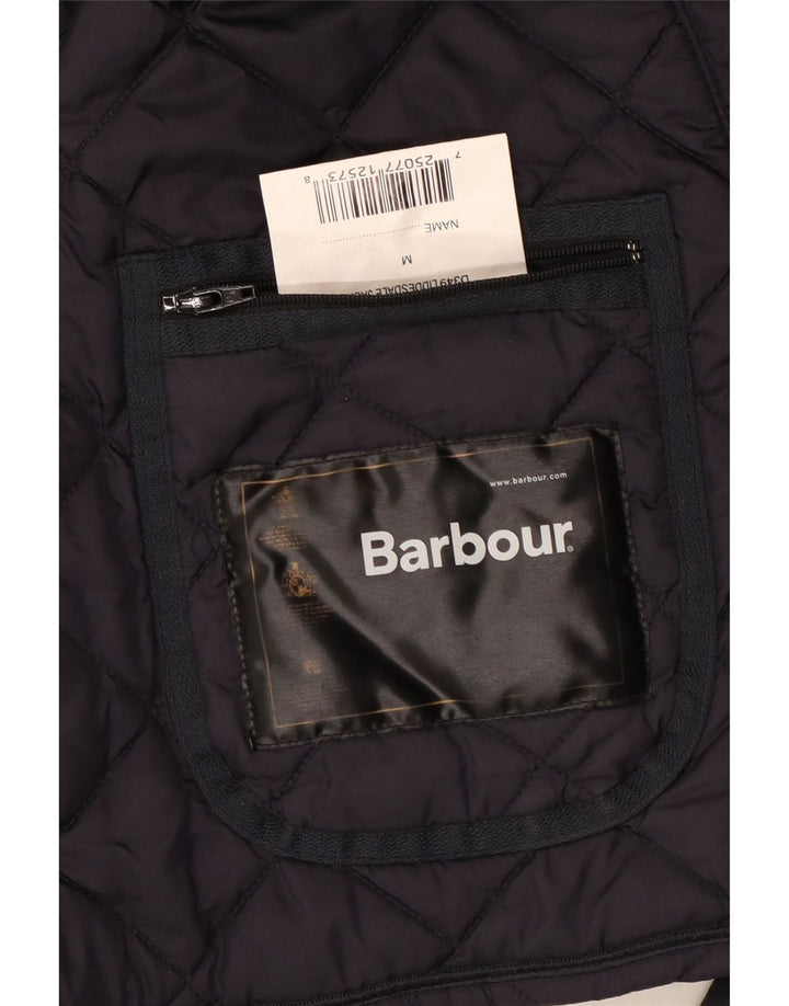 Giacca trapuntata da uomo Barbour UK 38 media blu navy in poliammide