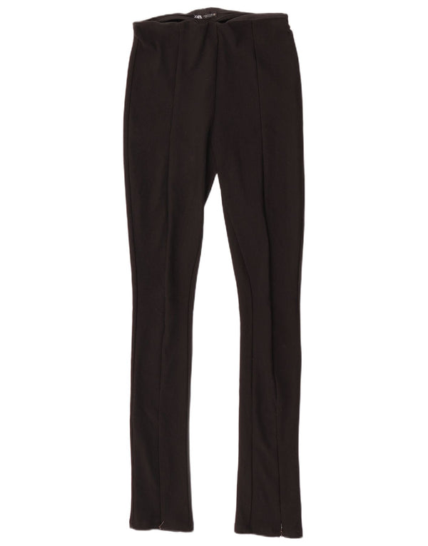 Leggings Zara da donna piccoli in poliestere nero