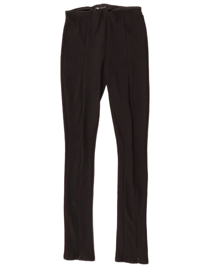 Leggings Zara da donna piccoli in poliestere nero