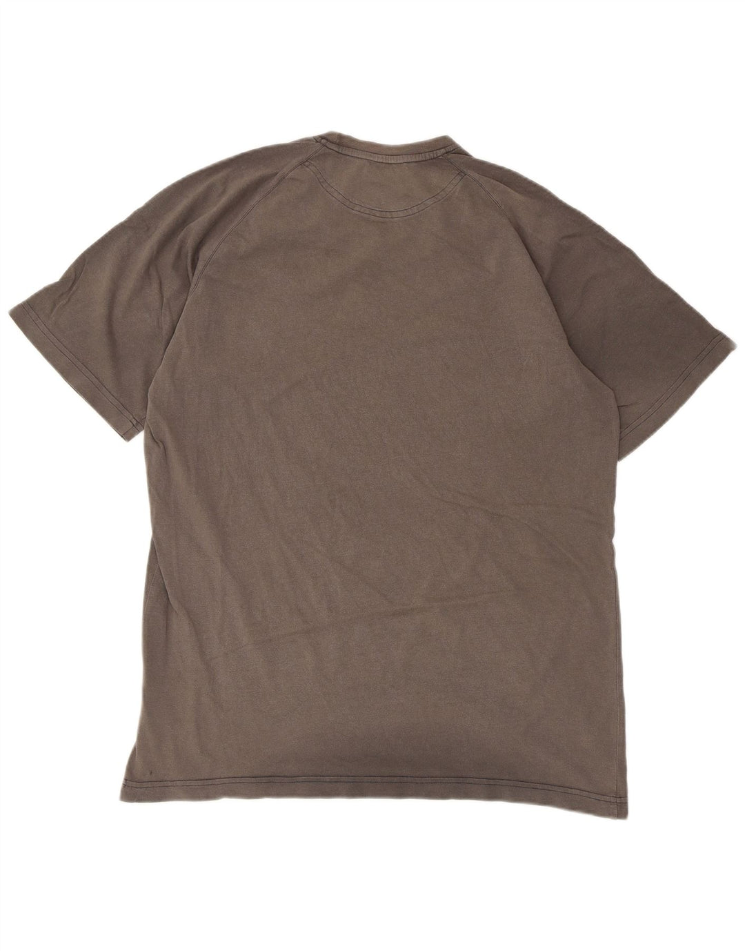 T-shirt Adidas da uomo Top Large in cotone grigio