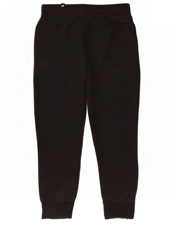 Pantaloni da tuta da uomo Puma Joggers Medium Black Cotton
