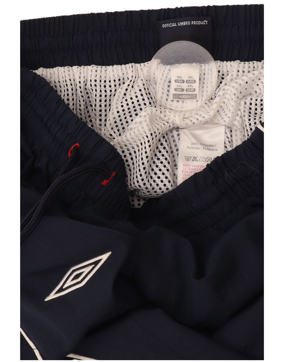 Pantaloncini sportivi Bermuda da uomo Under Armour 2XL poliestere blu navy