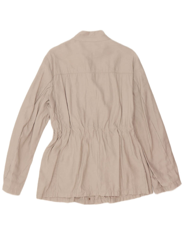 Giacca utility da donna Zara UK 18 XL Beige viscosa