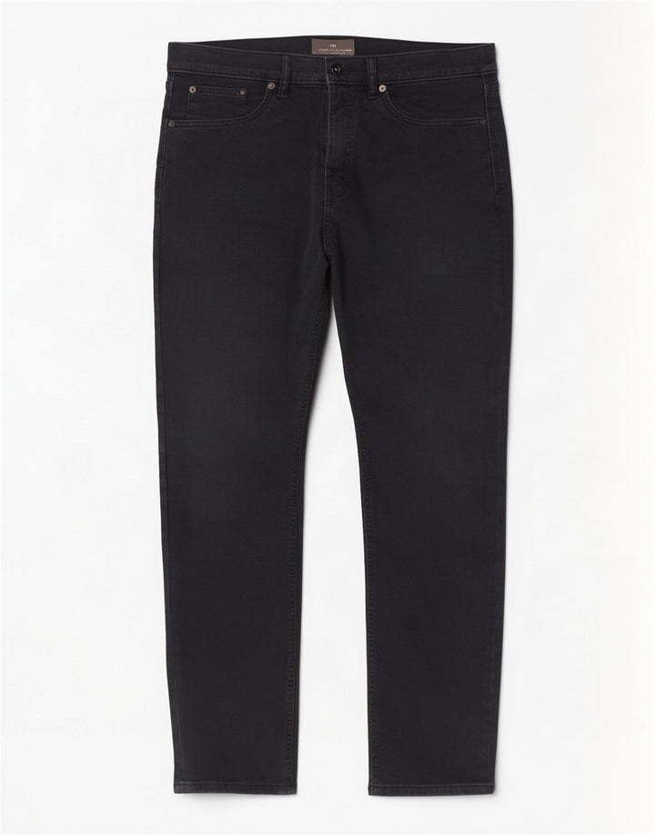 Jeans slim da uomo Marks & Spencer W34 L31 cotone nero
