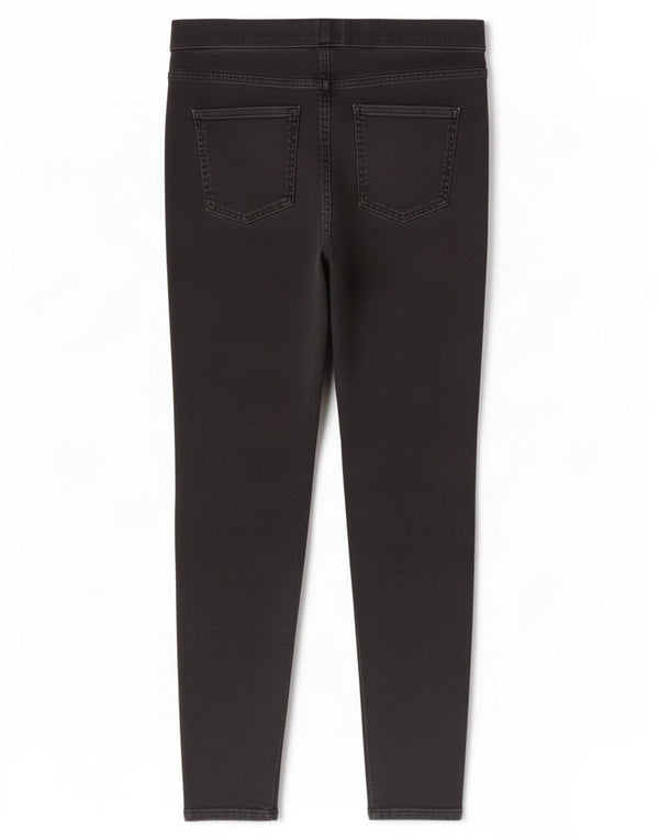 Jeans Jeggings da donna Marks & Spencer UK 14 Large W32 L27 Cotone nero